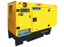 Дизельный генератор Aksa APD30C в кожухе